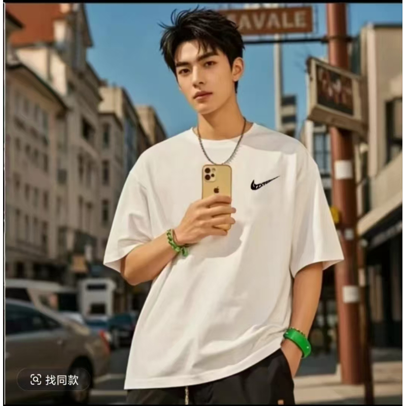 37【一折粉丝福利】潮牌男女同款圆领百搭T恤