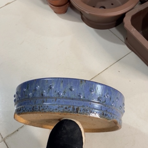 紫砂瑕疵宜兴紫砂花盆