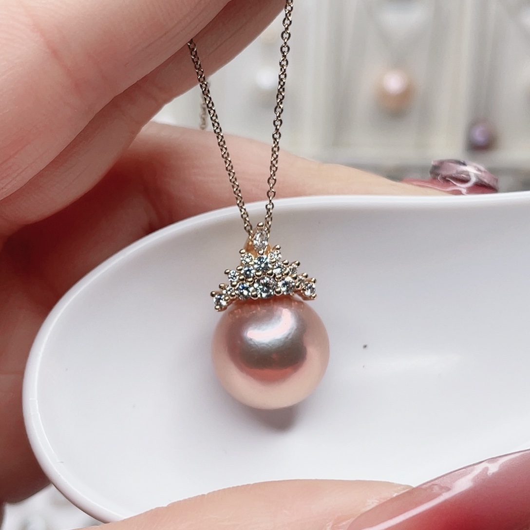 淡水珍珠合金吊坠(赠链)