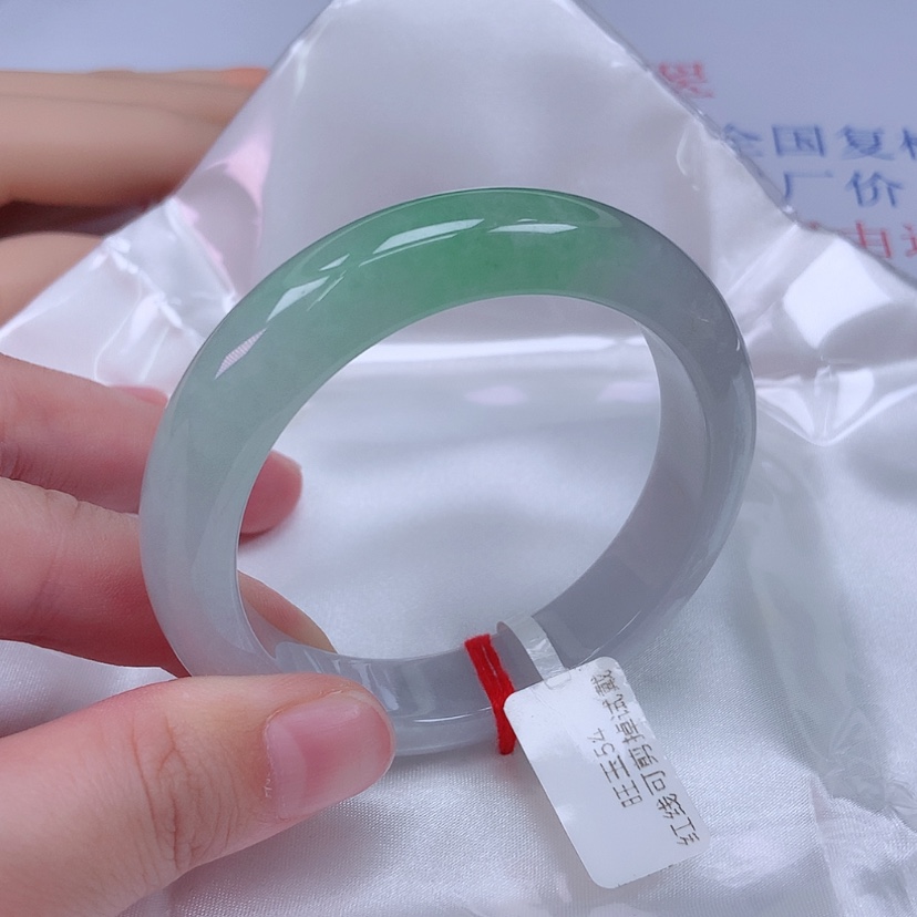 【闪购商品】未镶嵌手镯翡翠53 54