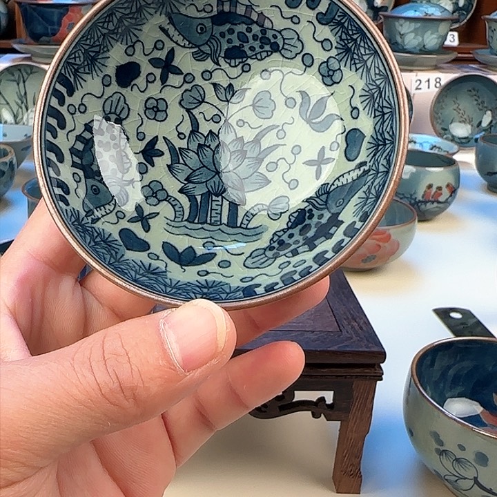 景德镇陶瓷陶瓷杯茶具