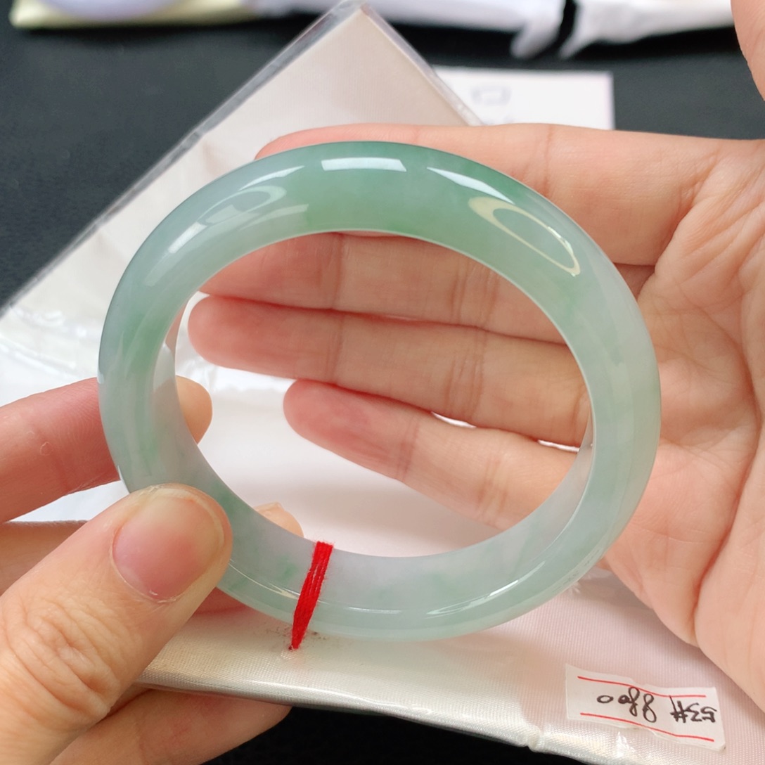 翡翠手镯未镶嵌缅甸53