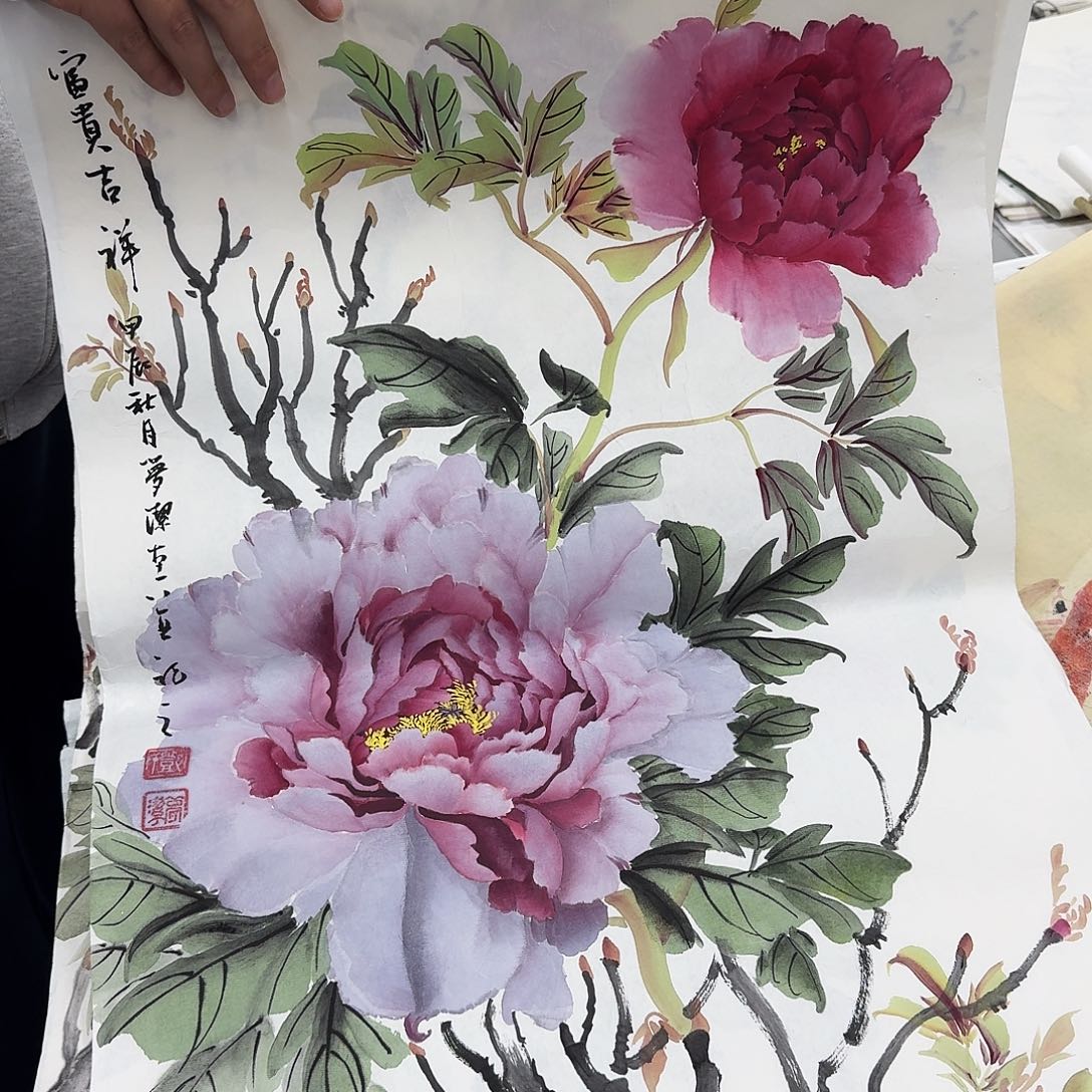 国画纯手绘作品欣赏