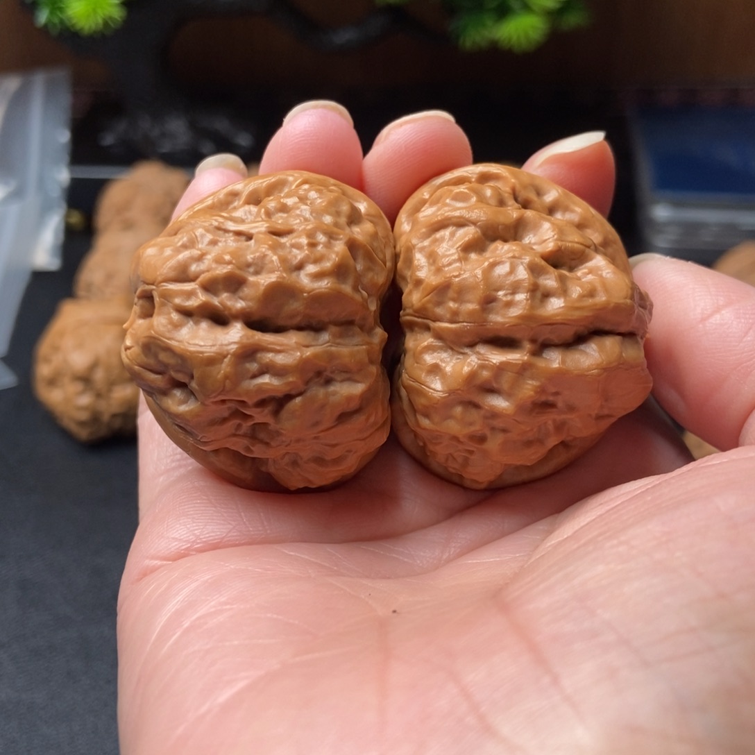 文玩核桃把件蛤蟆头41