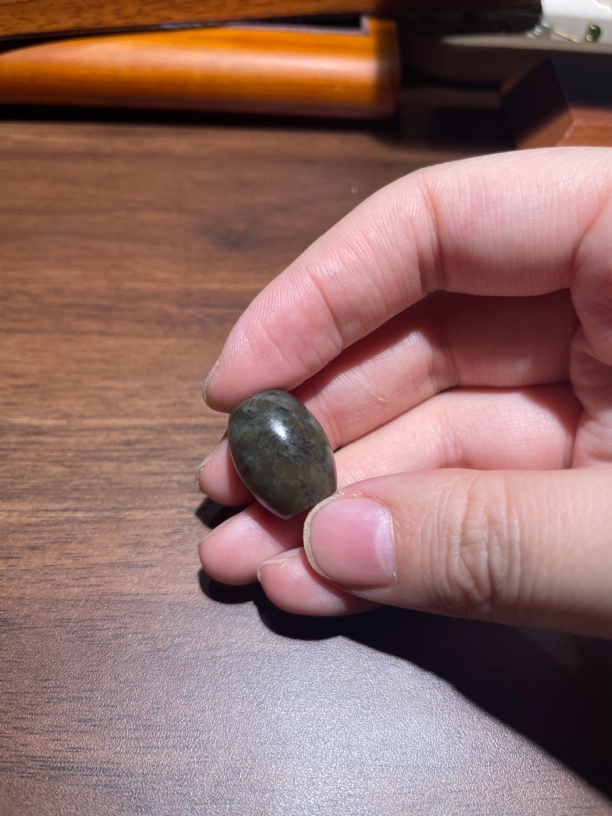 和田玉糖玉鼓珠手工吊坠