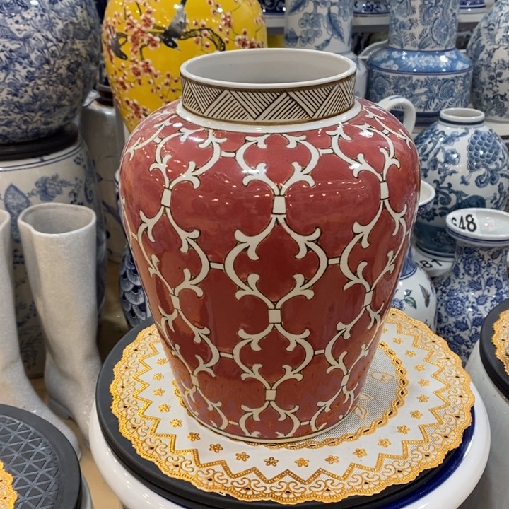 【闪购商品】摆件S****u陶瓷微瑕花瓶摆件