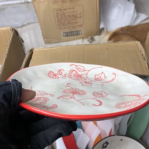 盘陶瓷制品满25拼单发货默认微瑕