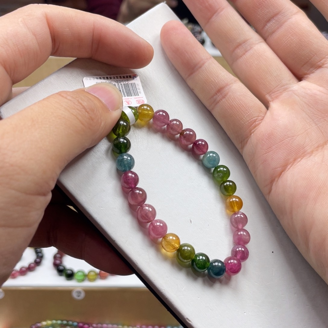 碧玺手串未镶嵌7mm.mmmmmmmmm