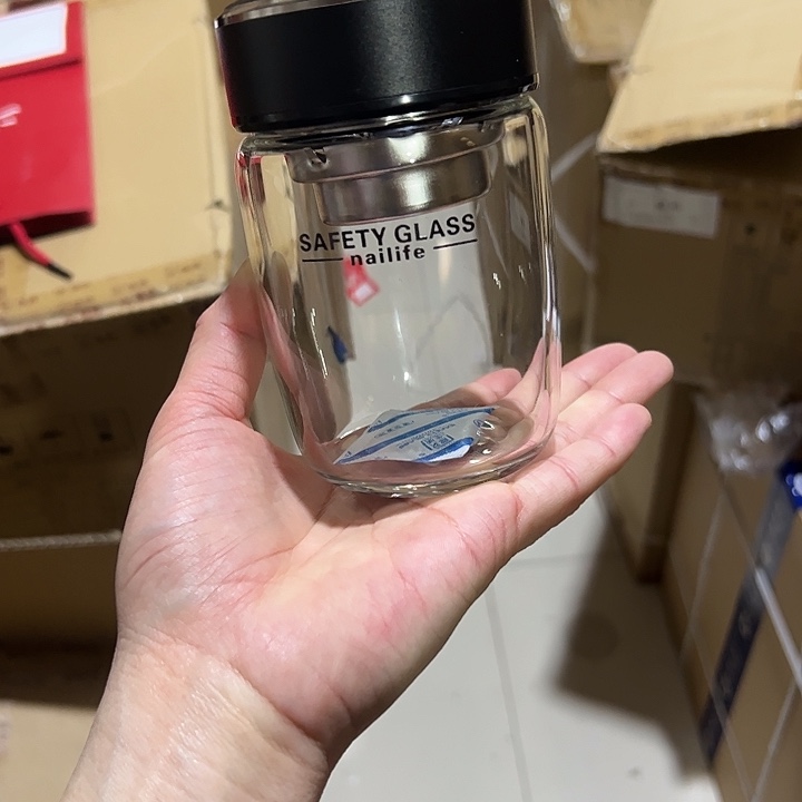 那艾单层烫手330ml 黑。。