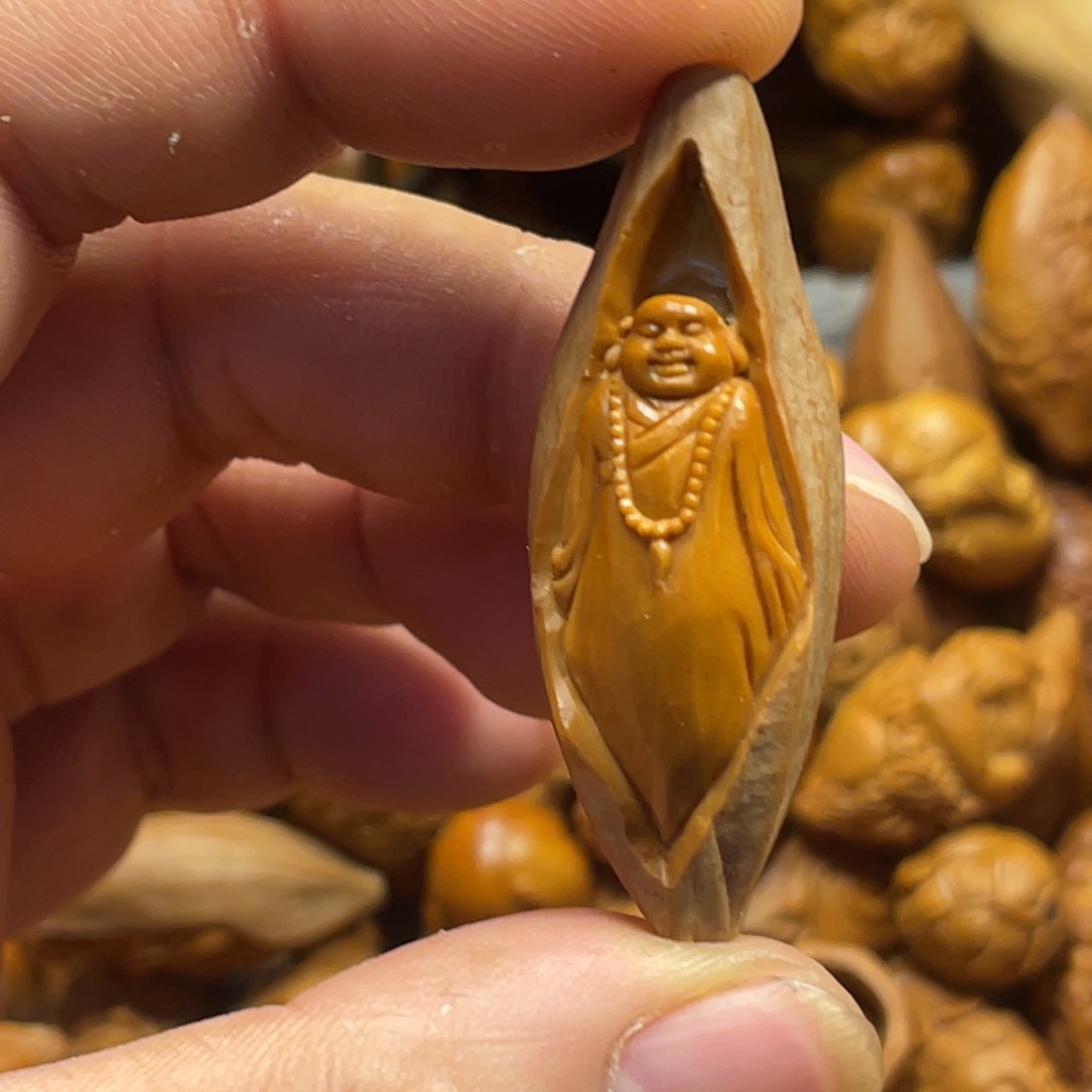 橄榄核手串/手链弥勒701