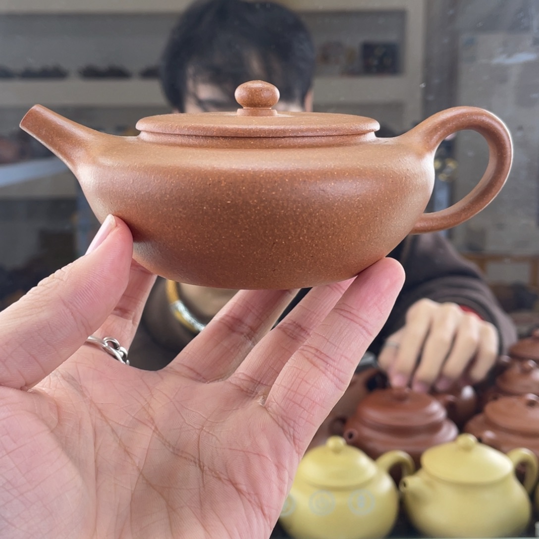 茶壶紫砂200cc黄降坡茶壶