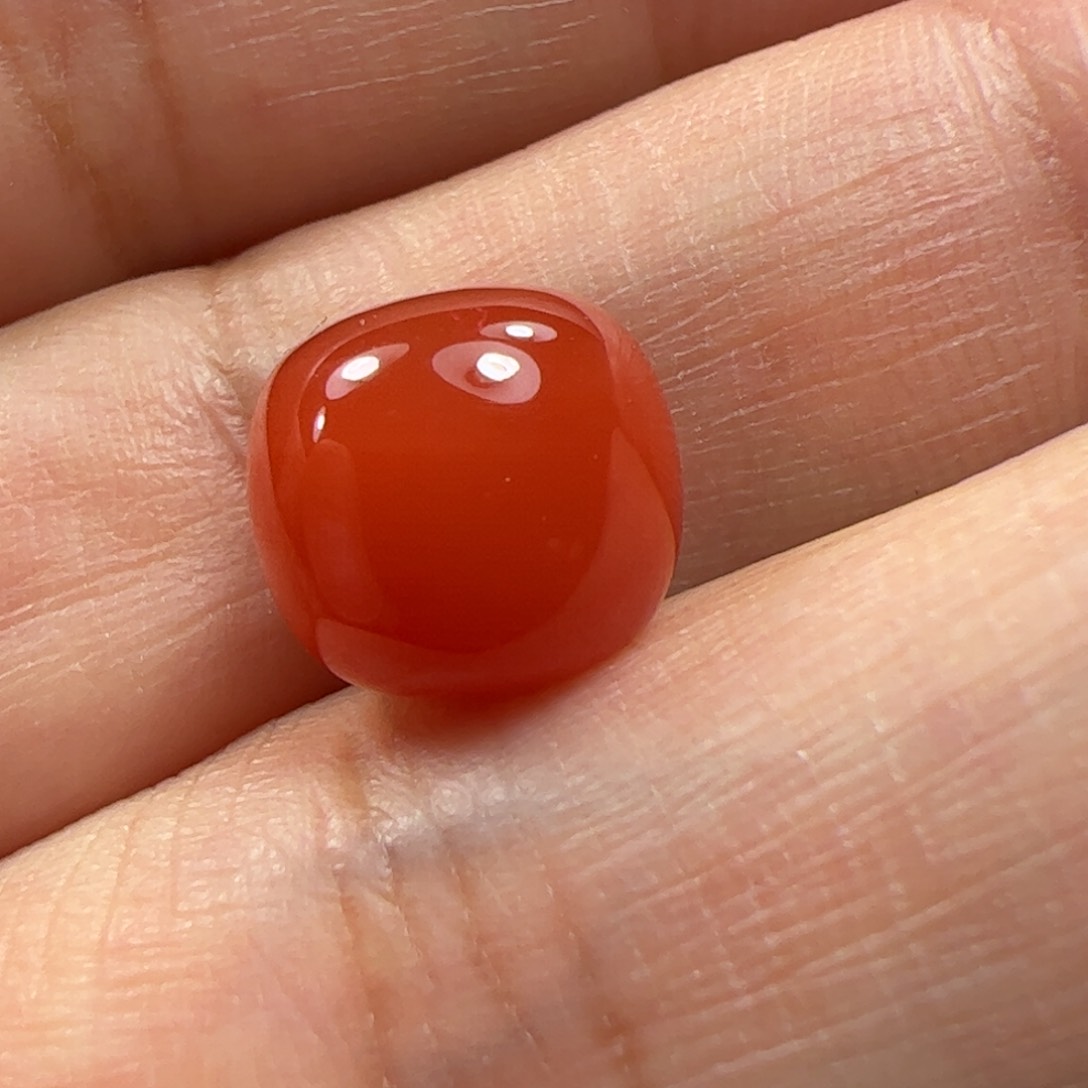 南红玛瑙珠子未镶嵌