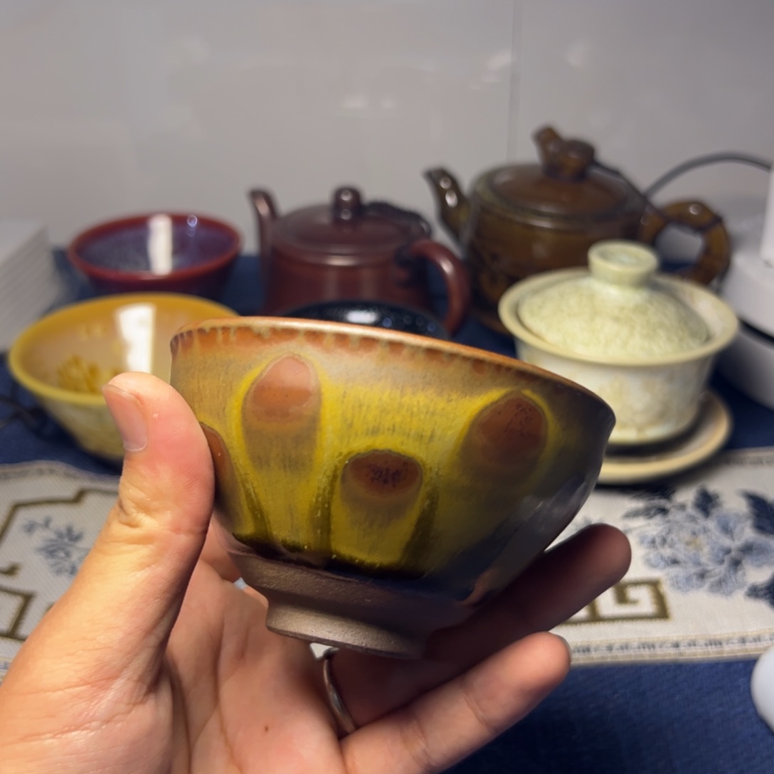 建阳建盏喝茶主人杯