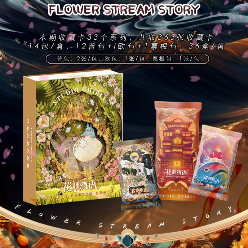 小羊卷【吃吃/欧8】【灿卡文创】花间物语宫崎骏收藏卡牌盲盒二创代拆