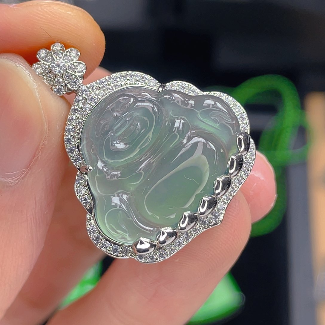 翡翠吊坠(不含链)未镶嵌