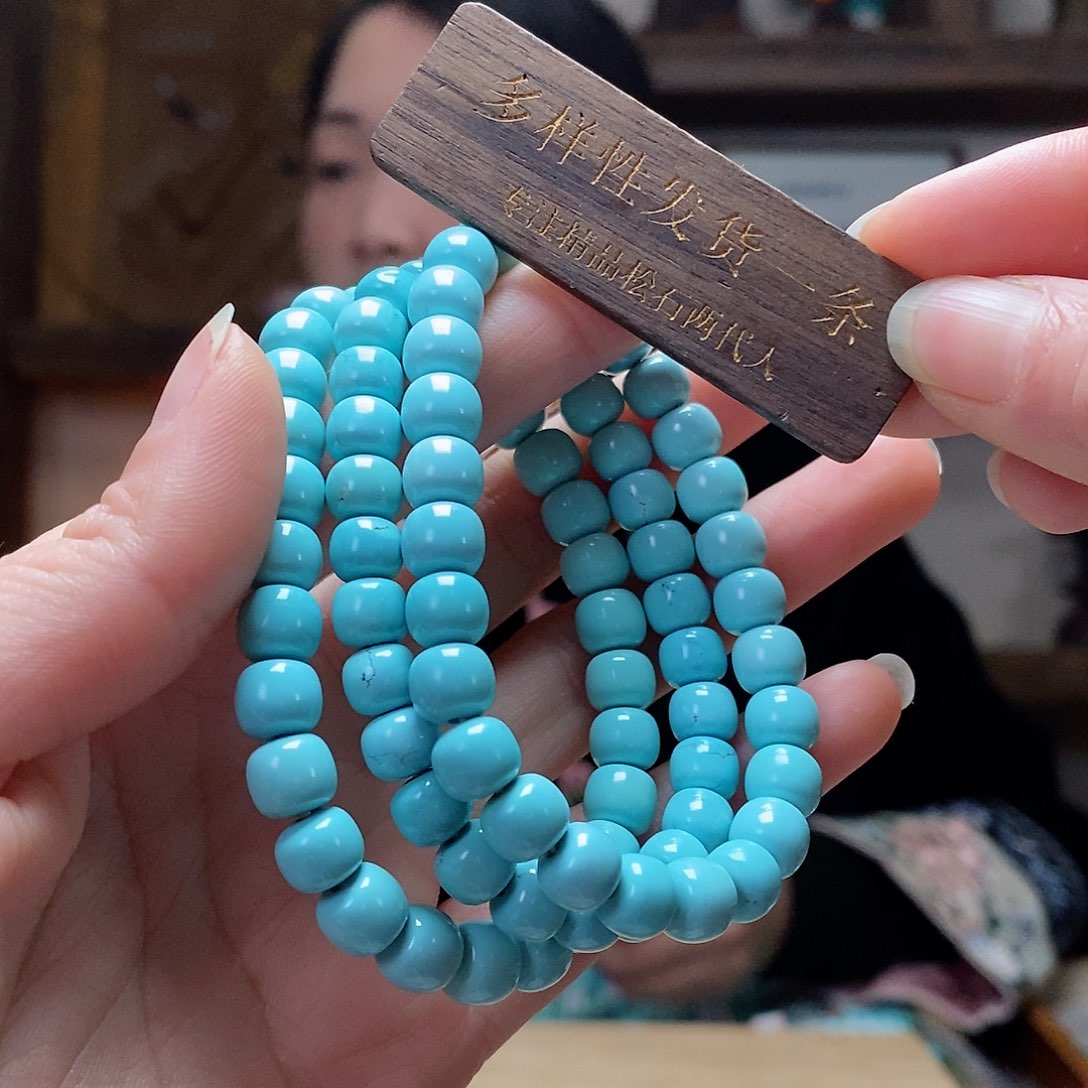 绿松石珠宝奇石未镶嵌