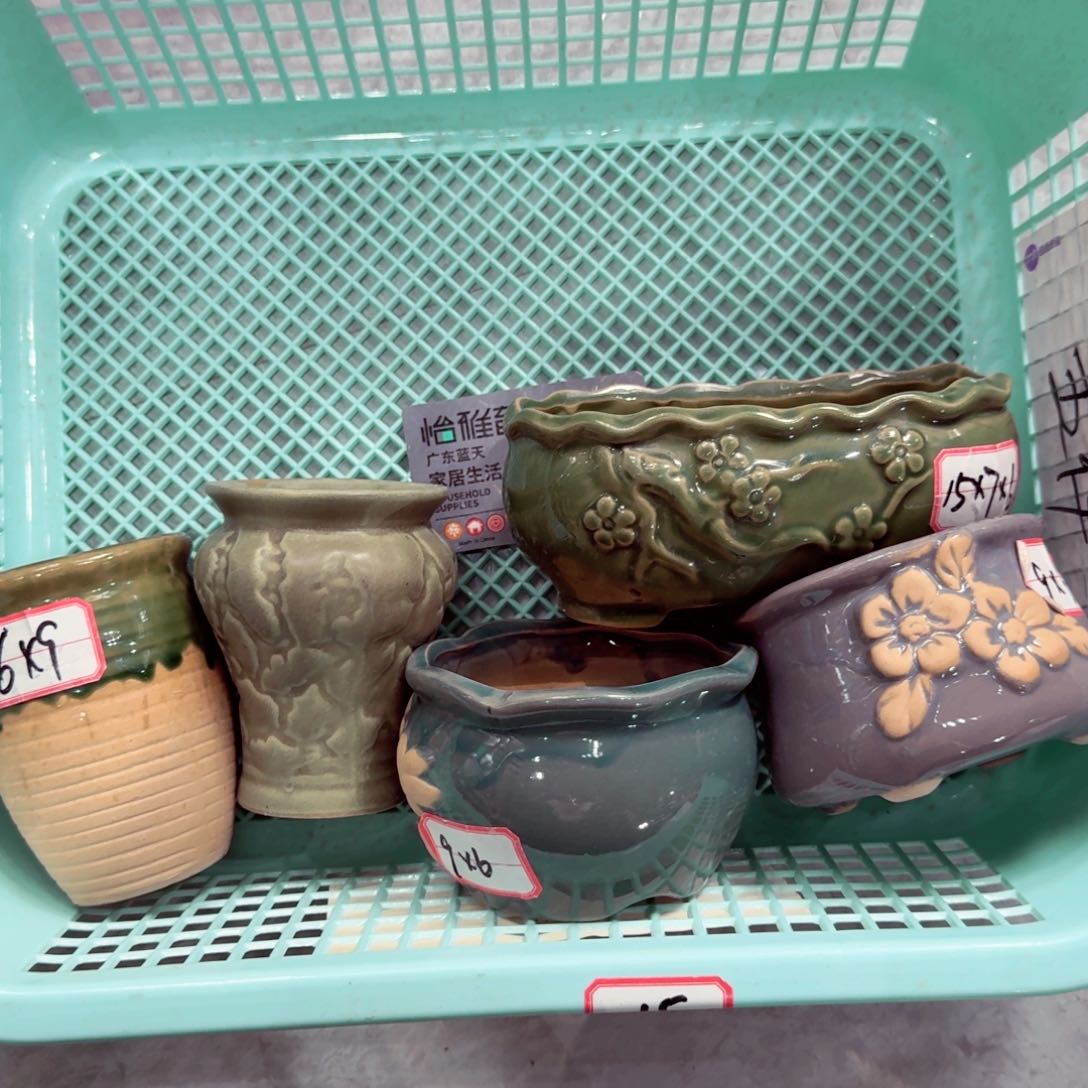 紫砂花盆粗陶粗陶呀