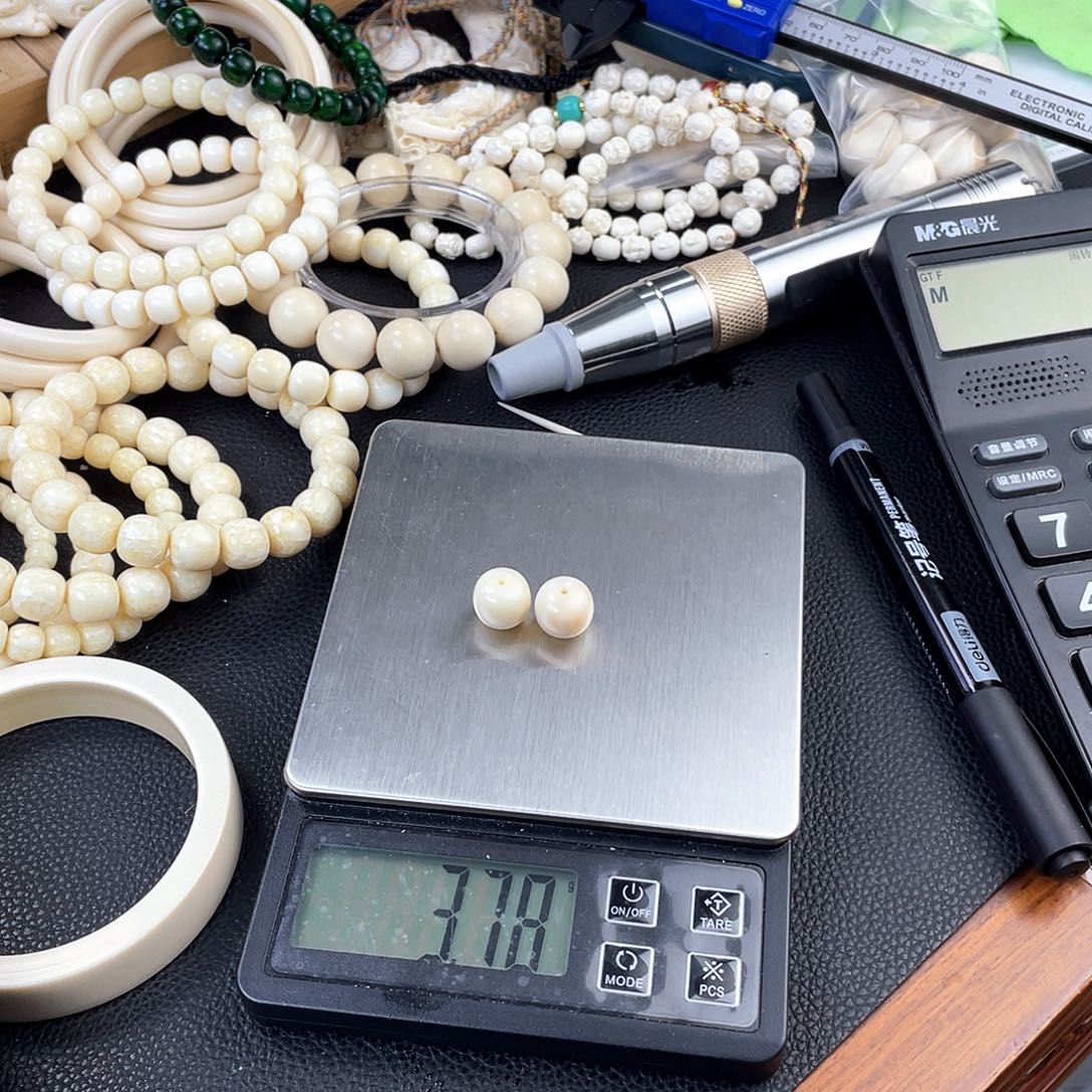 吊坠猛犸象牙大嘴散珠