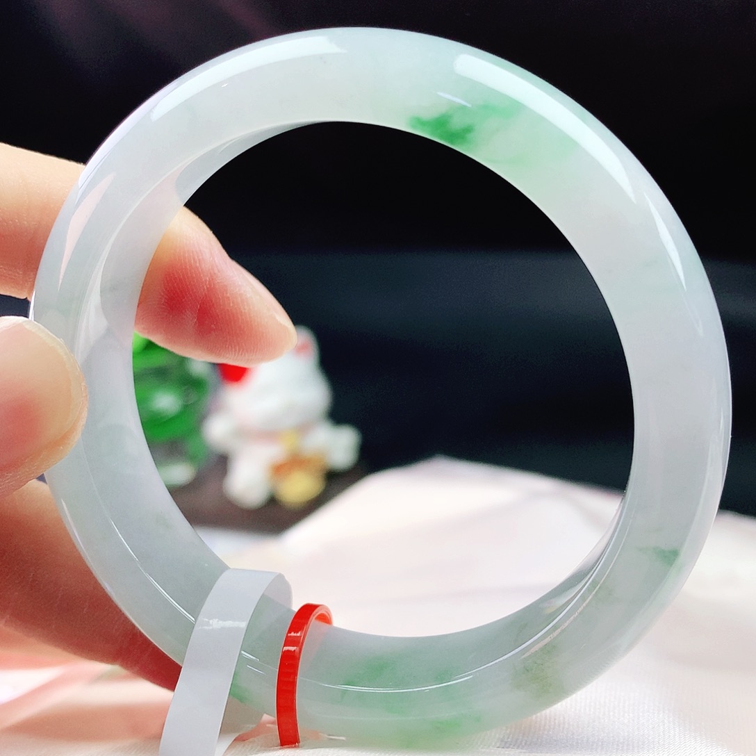 未镶嵌手镯翡翠51圈