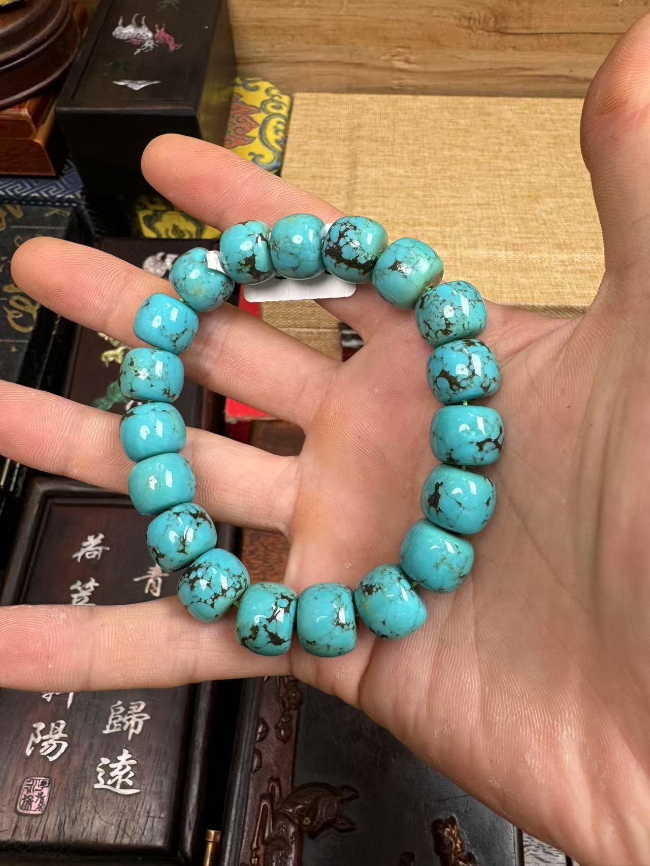 【闪购商品】天然原矿铁线手串