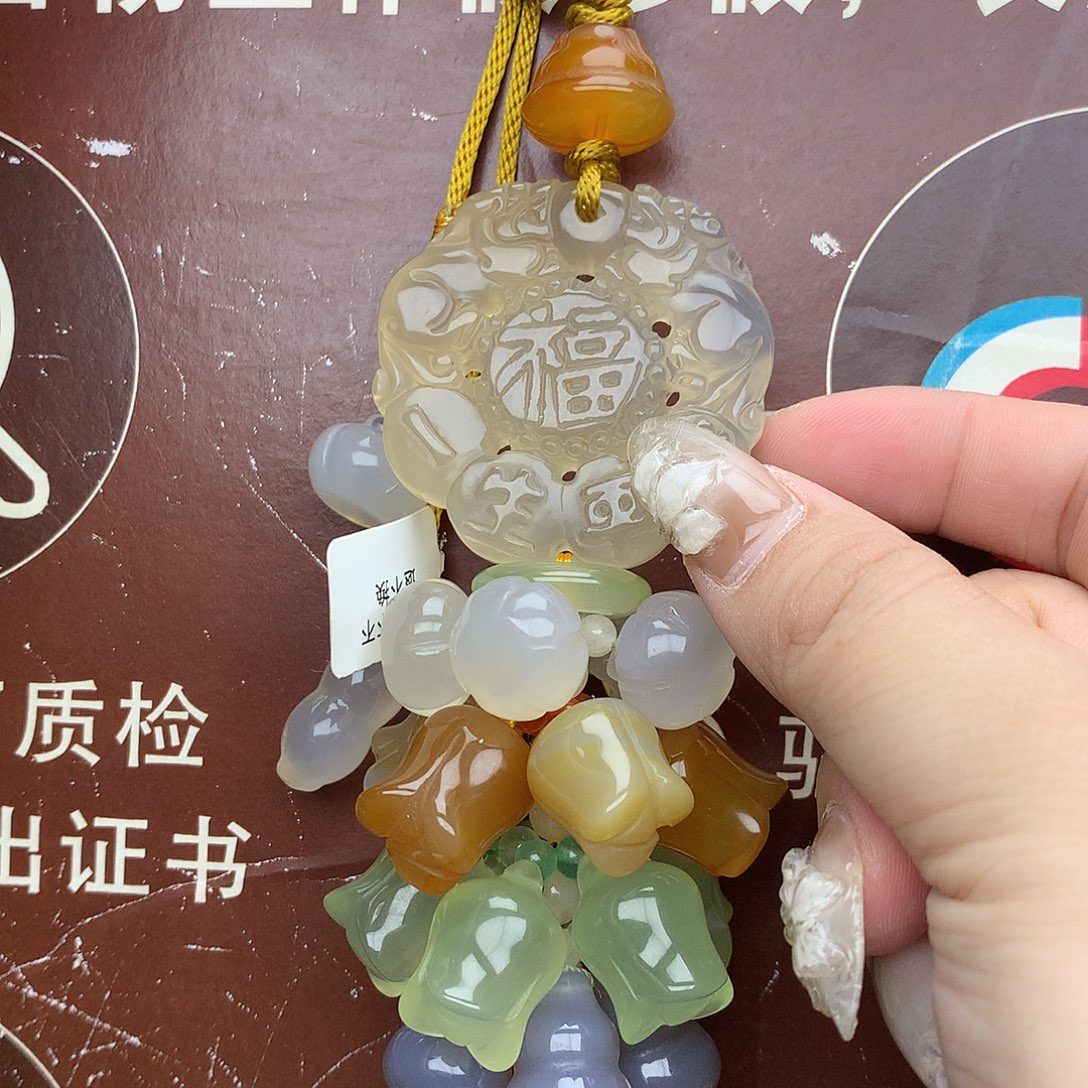 未镶嵌车挂玛瑙/玉髓