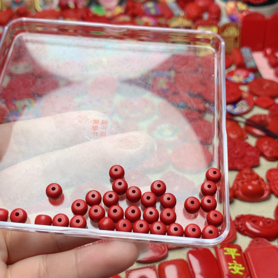 天然辰砂工艺品朱砂手串
