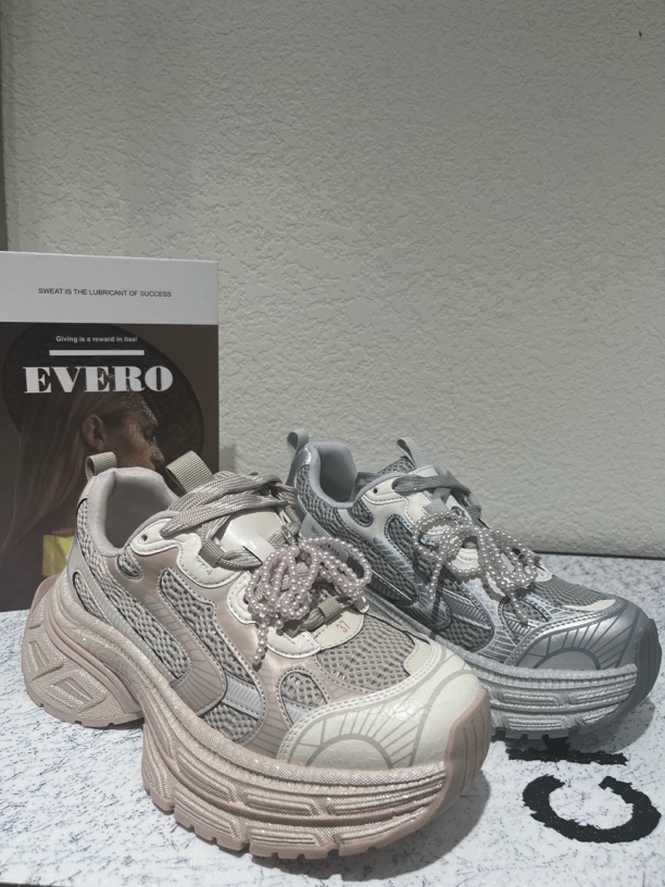 洋气老爹鞋女2025春季新款厚底蝴蝶结增高休闲鞋韩版百搭潮鞋