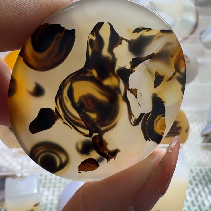 玛瑙/玉髓未镶嵌项链