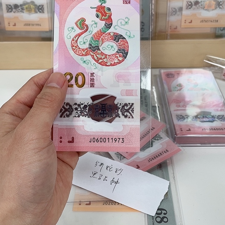 塑料蛇钞-1973———————————