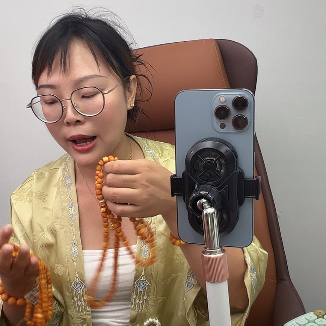 未镶嵌琥珀手链橘皮