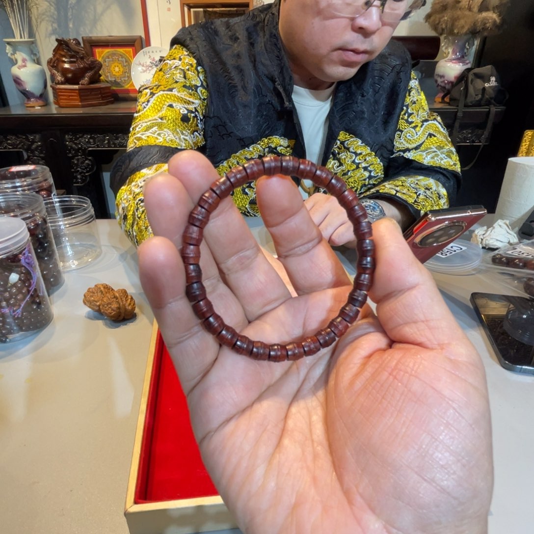 檀香紫檀（小叶紫檀）竹节珠