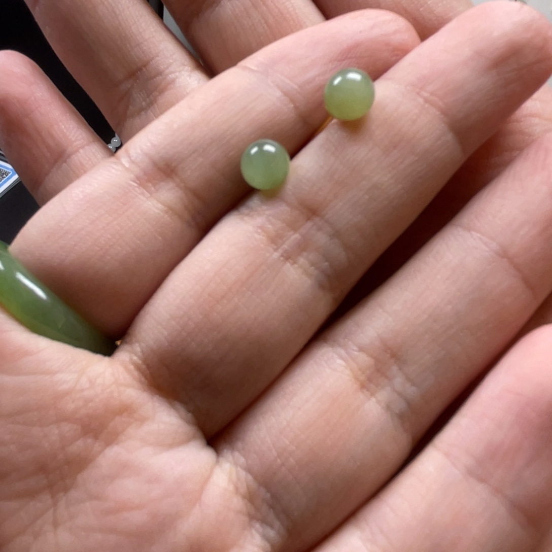 银S925镀金镶嵌手链和田玉