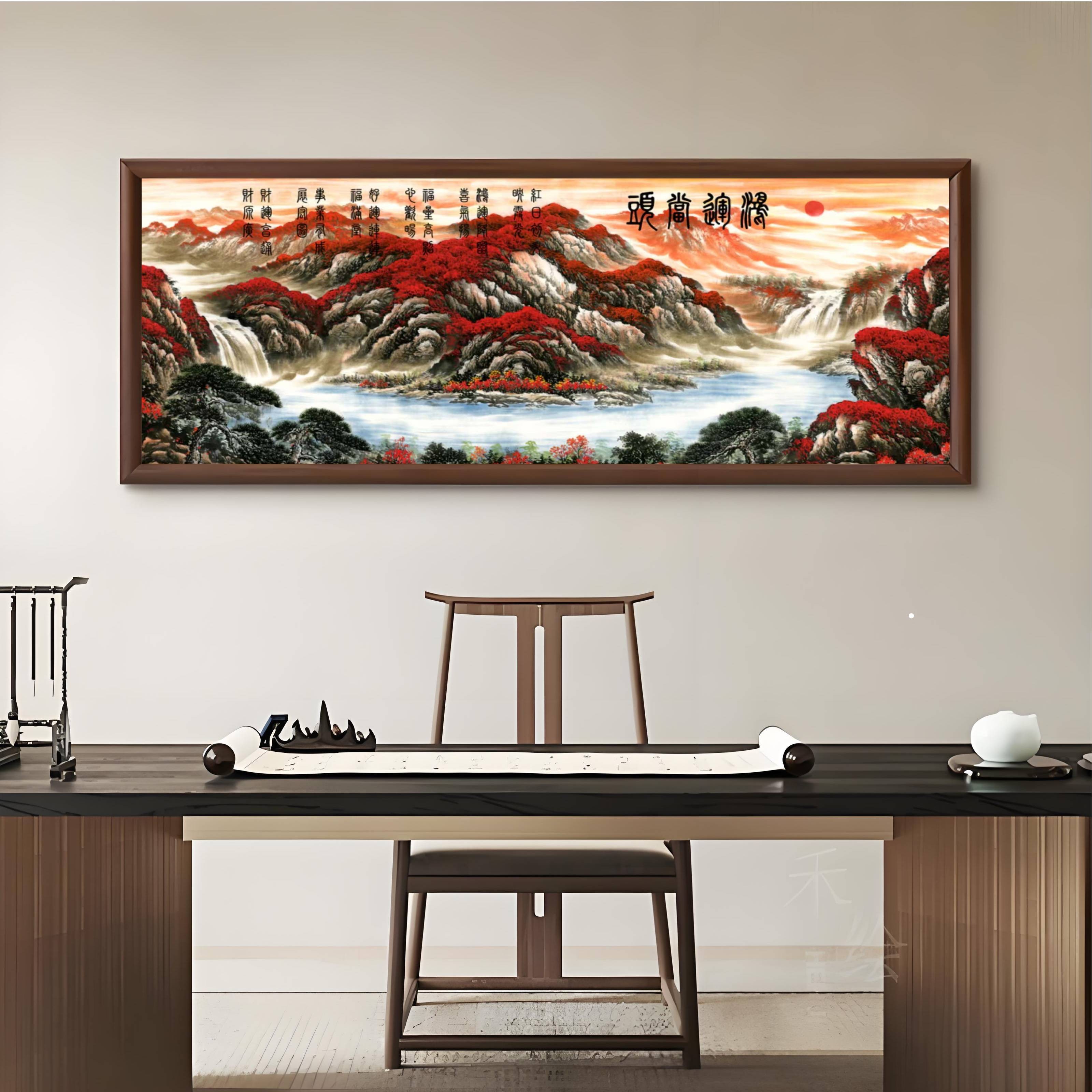 杜身林老师作品 《鸿运当头》