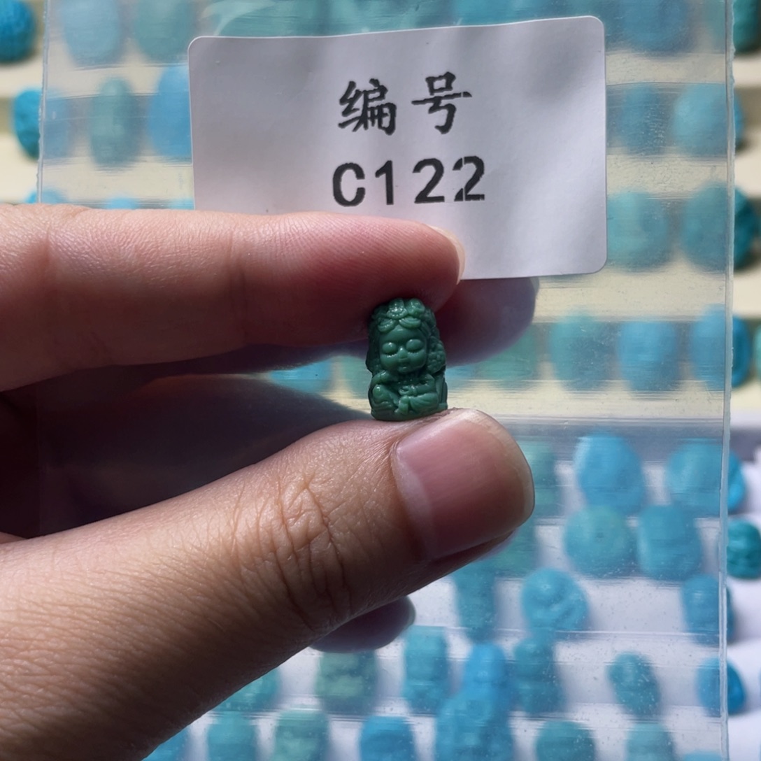小***稷未镶嵌绿松石珠宝奇石