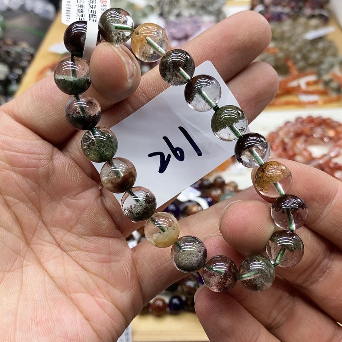 水晶手链未镶嵌天然