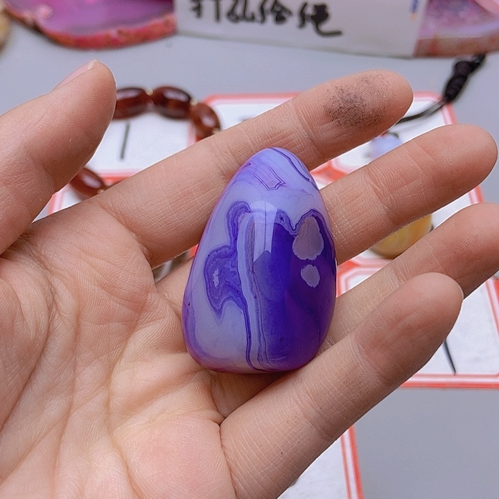 【闪购商品】玛瑙/玉髓珠宝半成品未镶嵌嘉**调