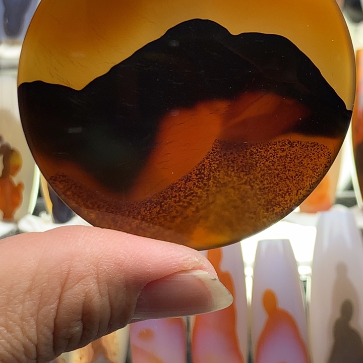 玛瑙/玉髓颈饰未镶嵌002