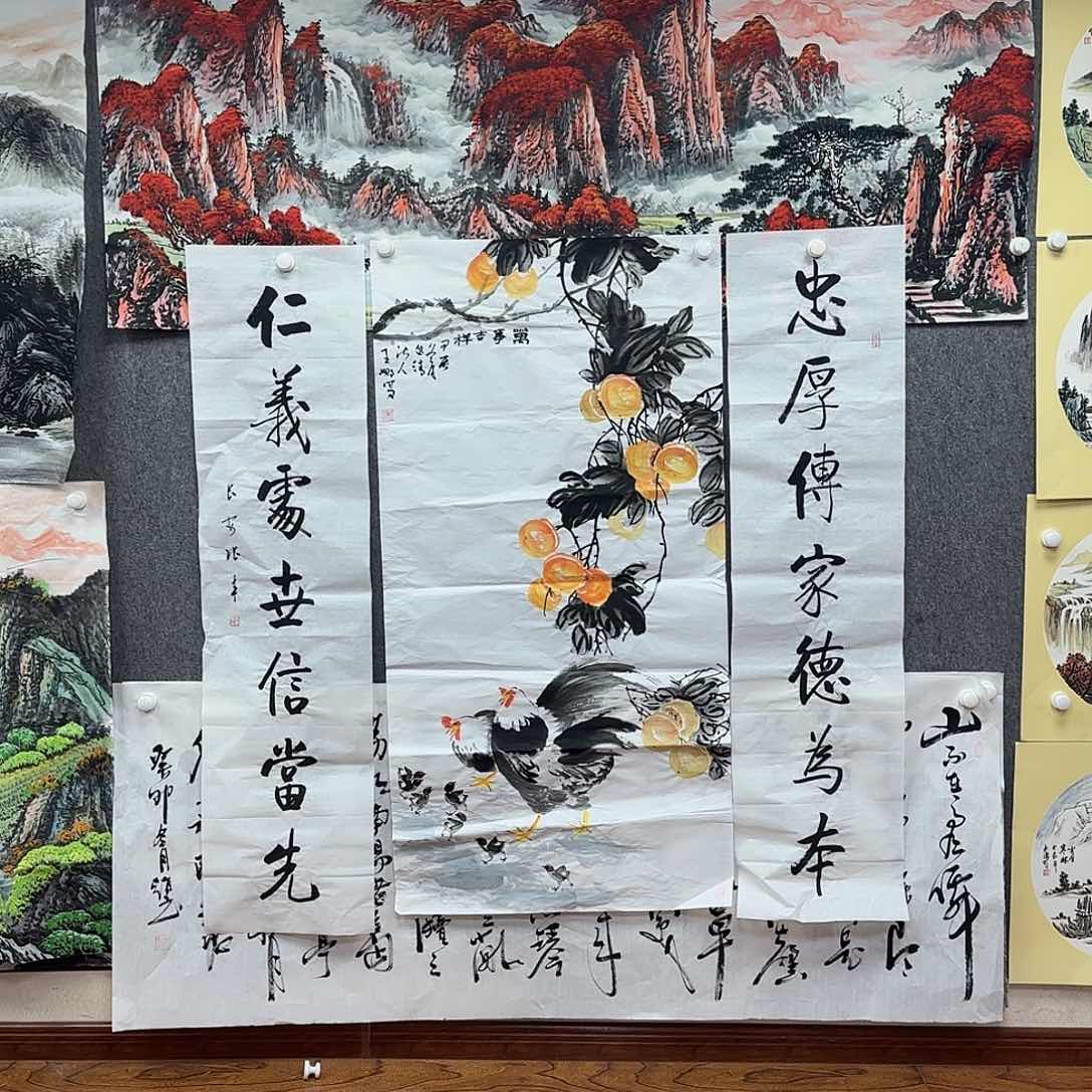 书法书法作品多次参加全国