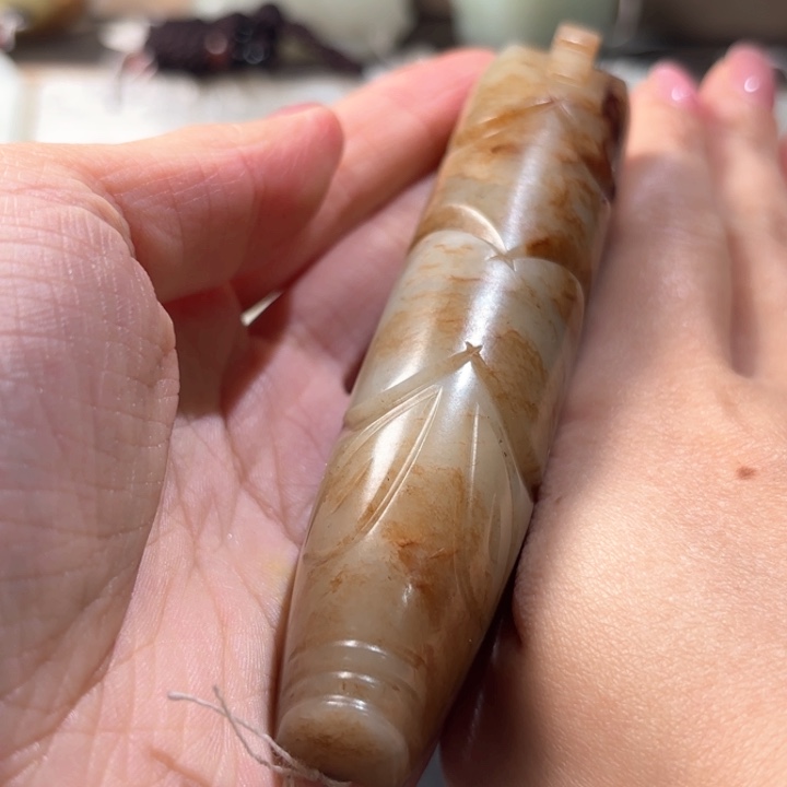 和田玉摆件未镶嵌九*