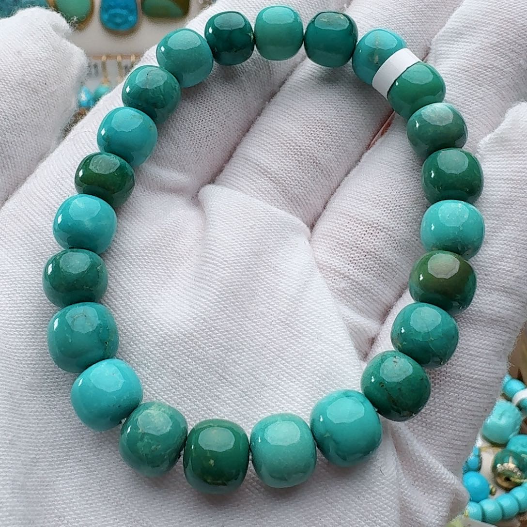 绿松石未镶嵌手串