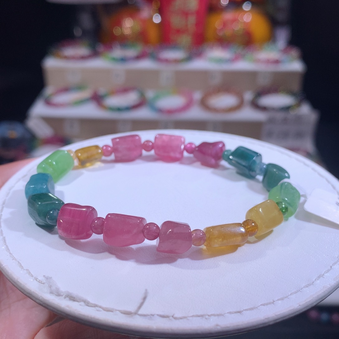 碧玺手链未镶嵌碧玺