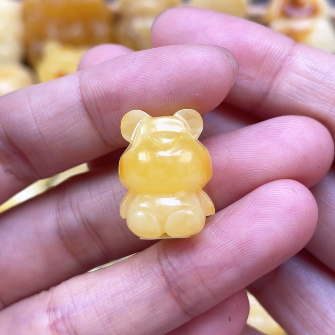 未镶嵌琥珀裸石蜜蜡