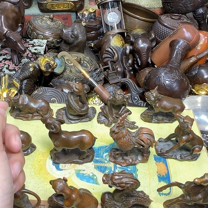 铜材质文玩客厅家具摆件