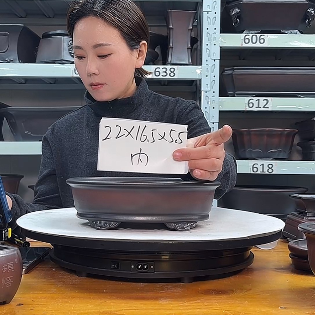 紫砂花盆宜兴紫砂36号