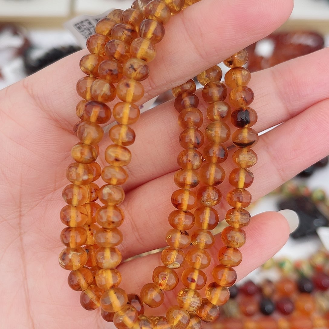 手链琥珀未镶嵌琥珀6