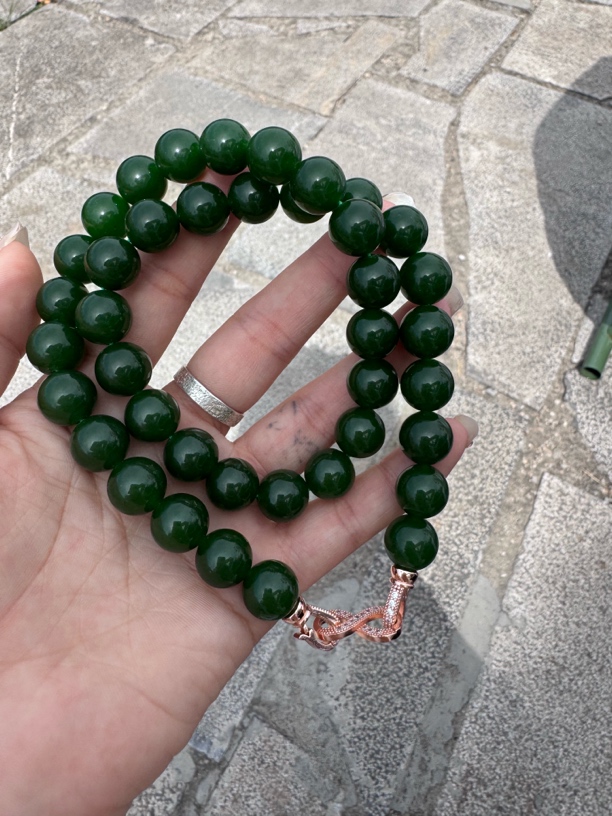 高端精品菠菜绿妈妈链 卡12