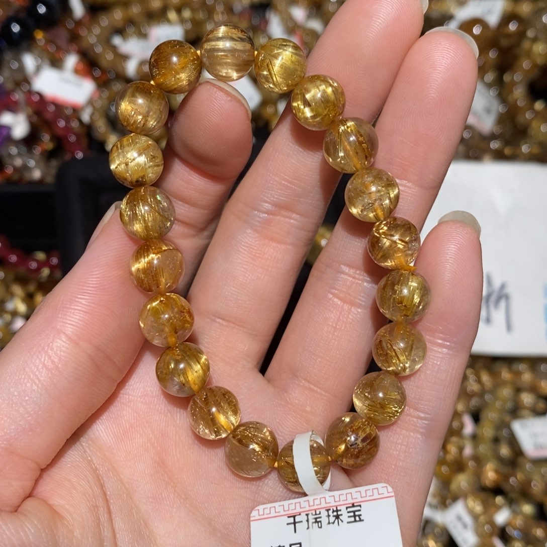 水晶手串未镶嵌手串