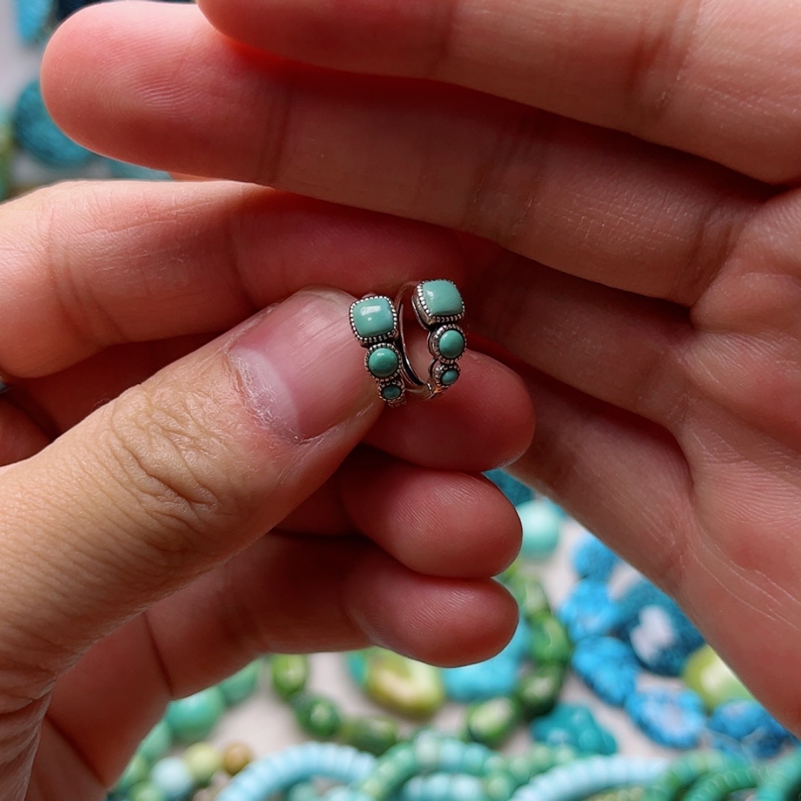 【闪购商品】绿松石珠宝奇石未镶嵌