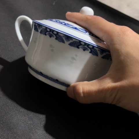 碗双耳糖罐一个陶瓷陶瓷