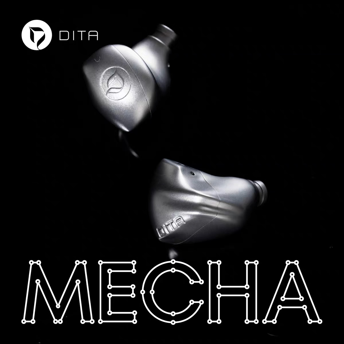 95新  DITA MECHA钛合金单动圈有线HiFi发烧入耳式动圈